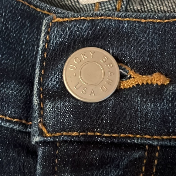 Lucky Brand low rise White Oak Cone Denim skinny jeans size 0/25 regular 💙 - Picture 10 of 16